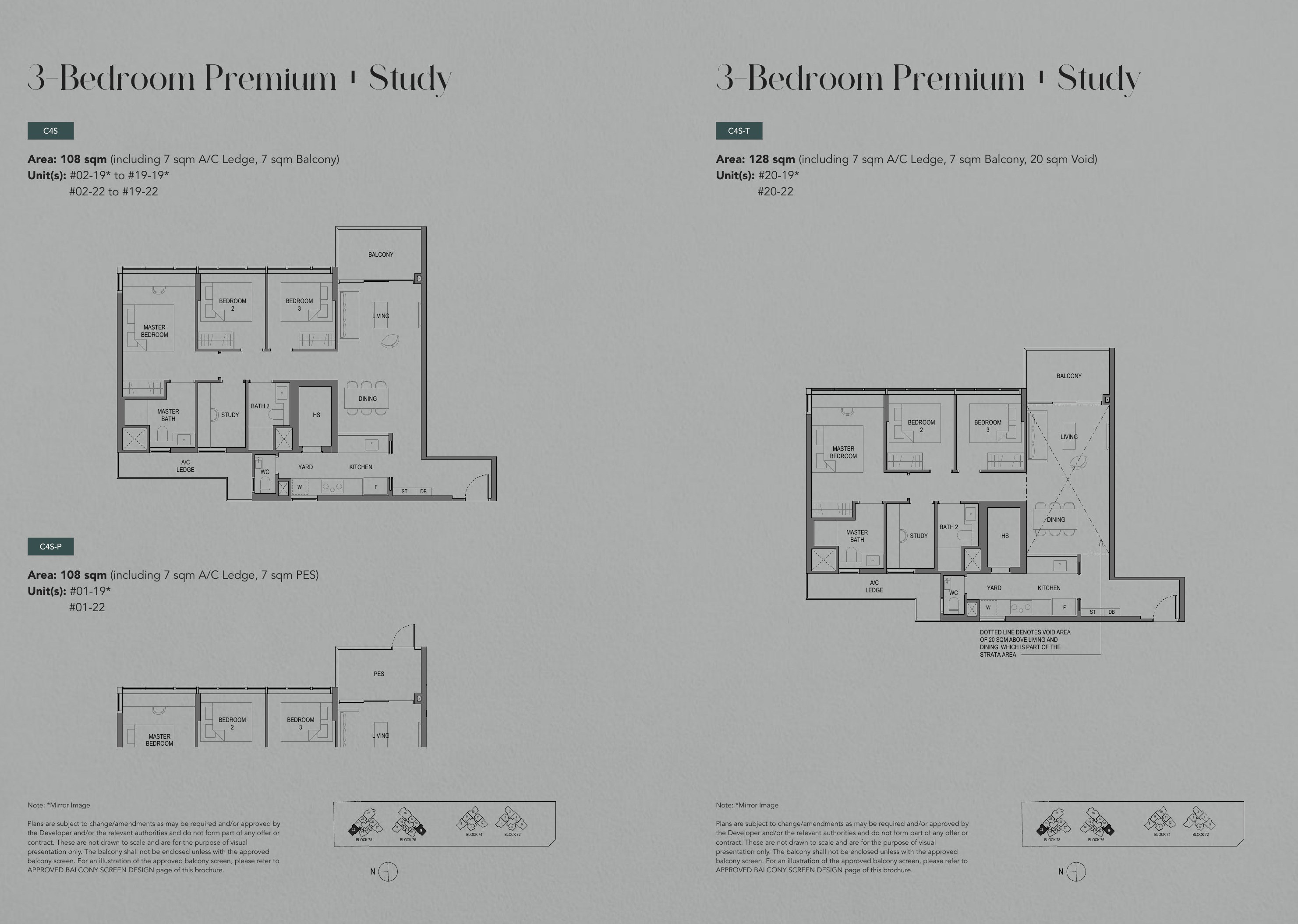 Sora 4 Bedroom 4 Bedroom Luxury floor plan